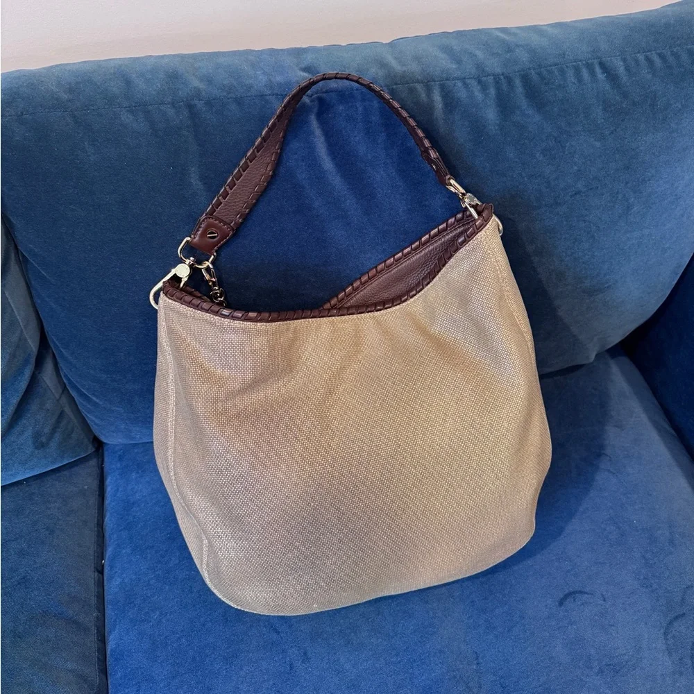 Michael Michael Kors‎ Metalic
Fabric & Leather trim hobo bag - Picture 2 of 6